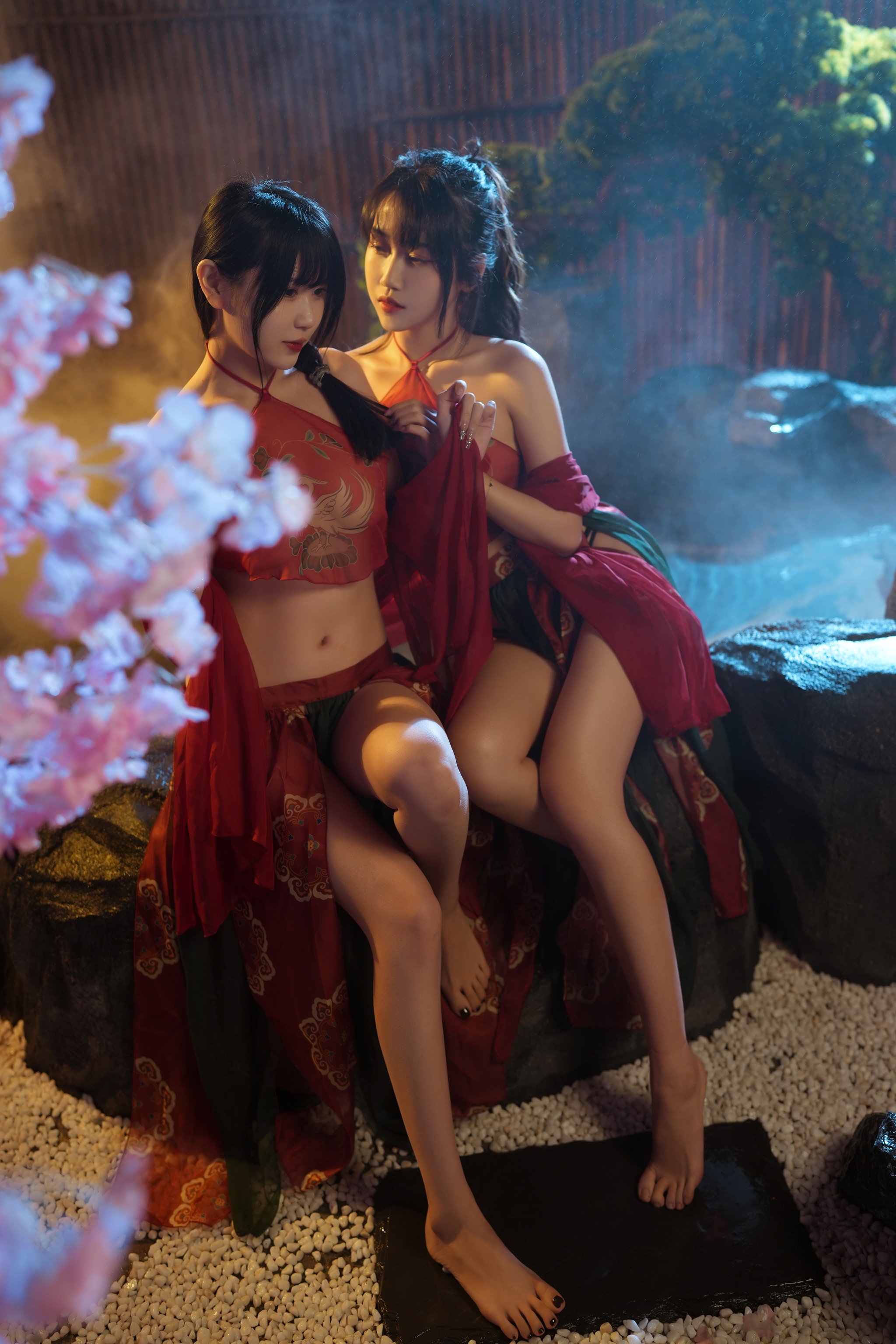 图片[1]-Tina很妖孽呀 – NO.038 古风双人 (不呆猫)[16P]-XikXak